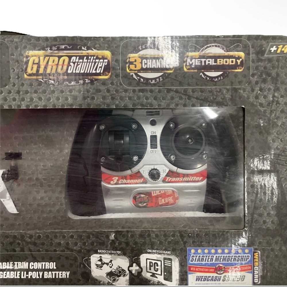 WEBRC Flying Helicopter Toy Remote Control for Kids Online Game Gift NIB Sealed - Picture 4 of 11